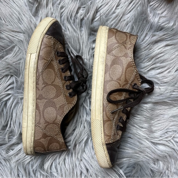 Coach Parkway Sneakers in Monogram Print - Picture 9 of 9